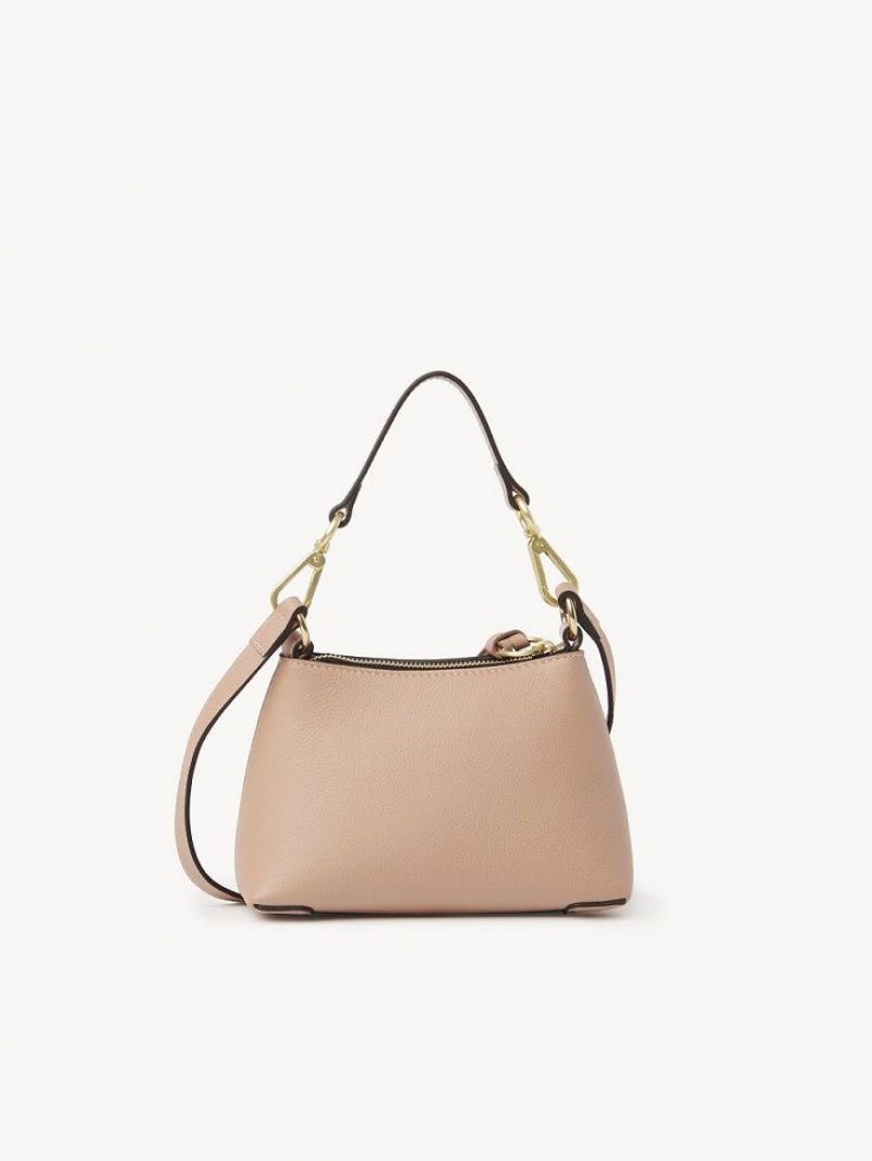 Bolsa De Hombro Chloe Joan Mini Cafe Rosas | CHE-SR14696