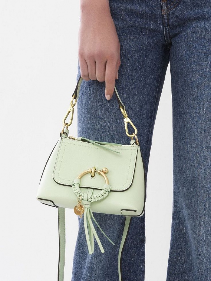 Bolsa De Hombro Chloe Joan Mini Verde | CHE-SR14687