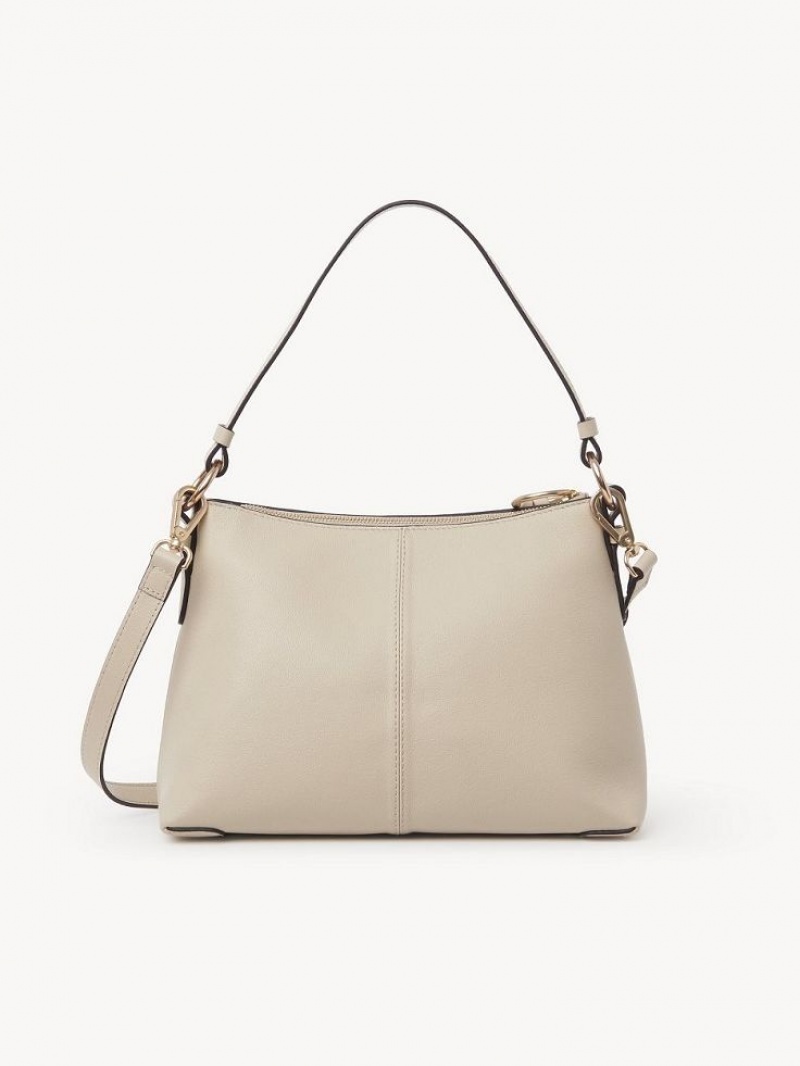 Bolsa De Hombro Chloe Joan Small Beige | CHE-SR14681