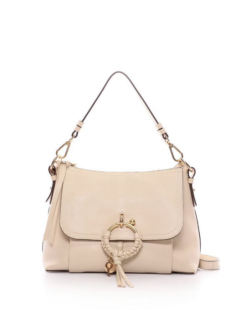 Bolsa De Hombro Chloe Joan Small Beige | CHE-SR14681