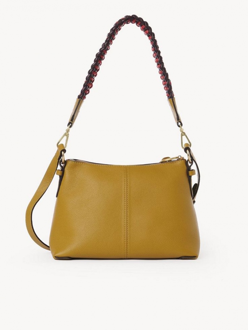 Bolsa De Hombro Chloe Joan Small Marrones | CHE-SR14648