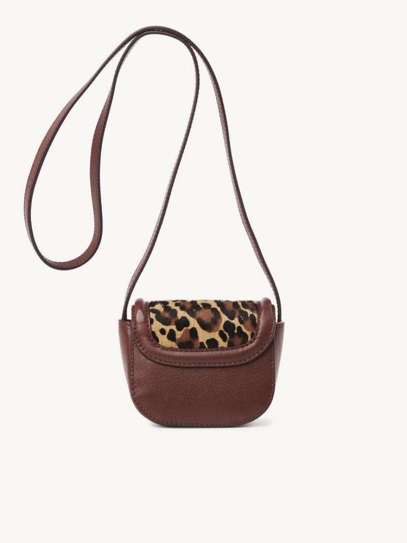 Bolsa De Hombro Chloe Mara Micro Cobra Marrones | CHE-SR14594