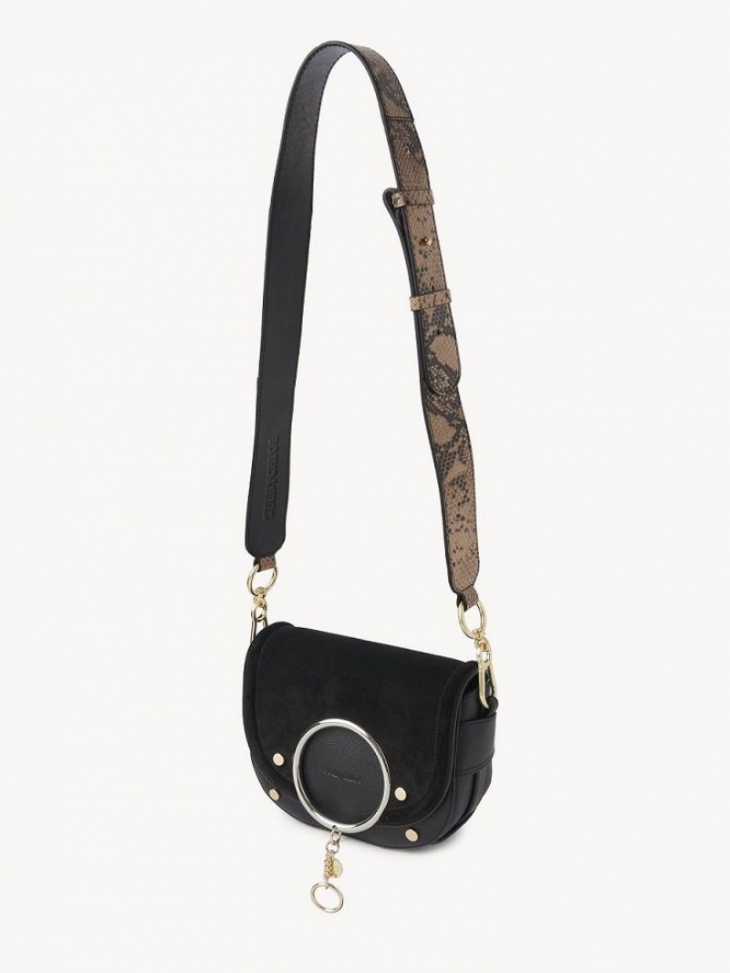 Bolsa De Hombro Chloe Mara Negras | CHE-SR14596