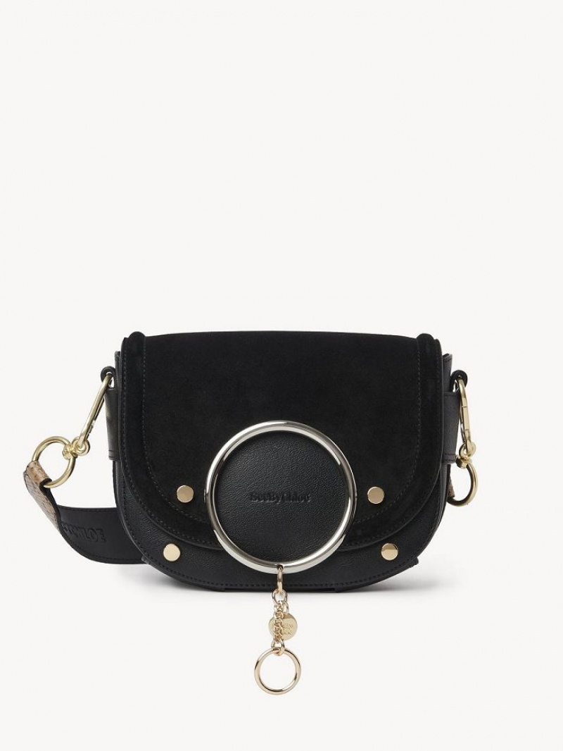 Bolsa De Hombro Chloe Mara Negras | CHE-SR14596