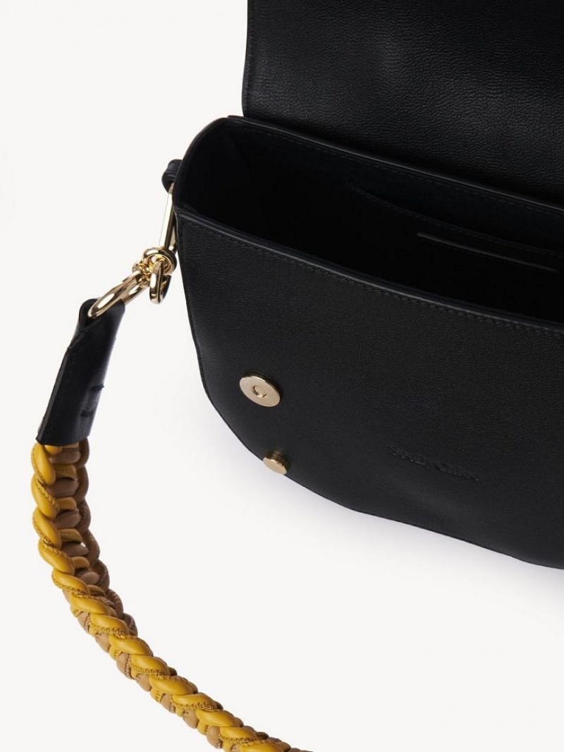 Bolsa De Hombro Chloe Mara Negras | CHE-SR14653