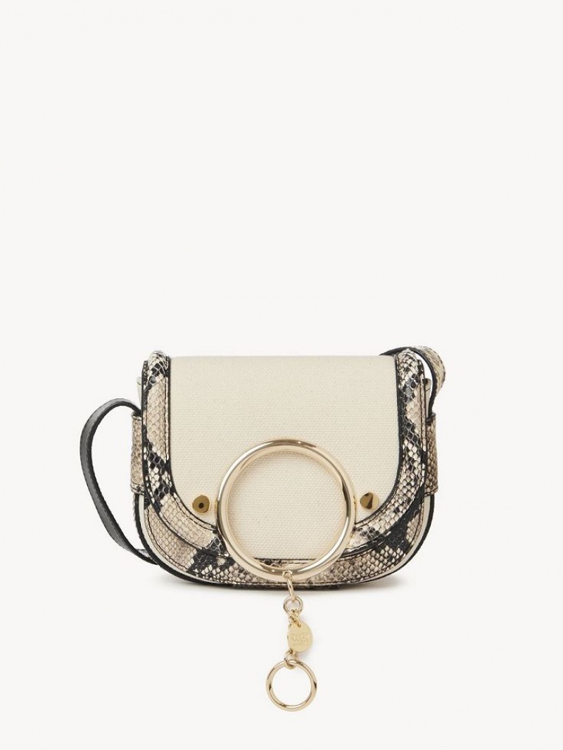 Bolsa De Hombro Chloe Mara Small Beige | CHE-SR14595