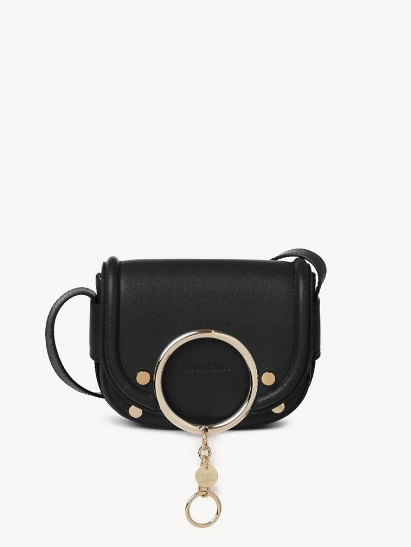 Bolsa De Hombro Chloe Mara Small Negras | CHE-SR14619