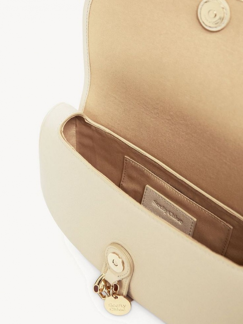 Bolsa De Hombro Chloe Mara Uette Beige | CHE-SR14652