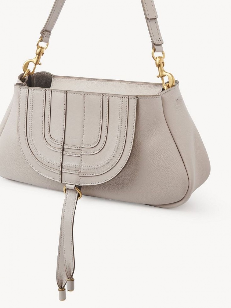 Bolsa De Hombro Chloe Marcie Clutch Gris | CHE-SR13452