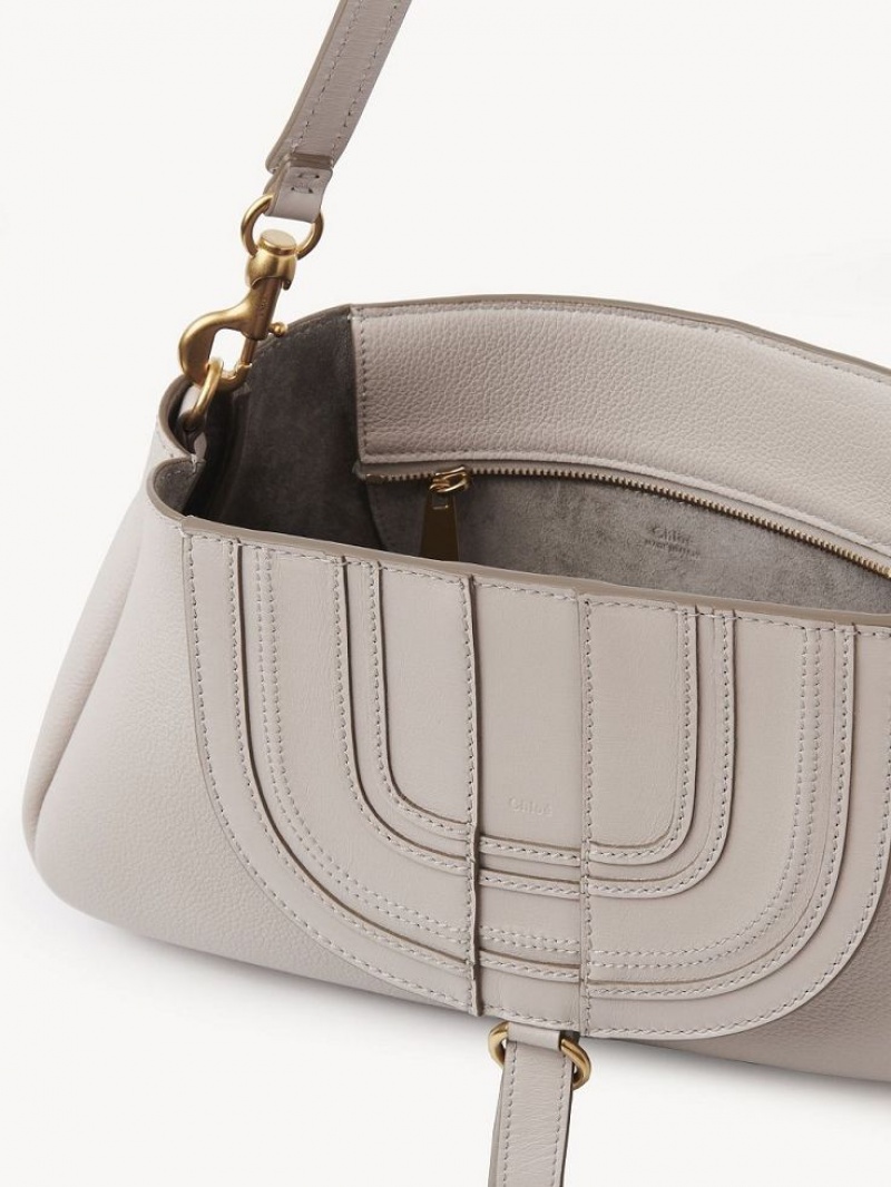 Bolsa De Hombro Chloe Marcie Clutch Gris | CHE-SR13452