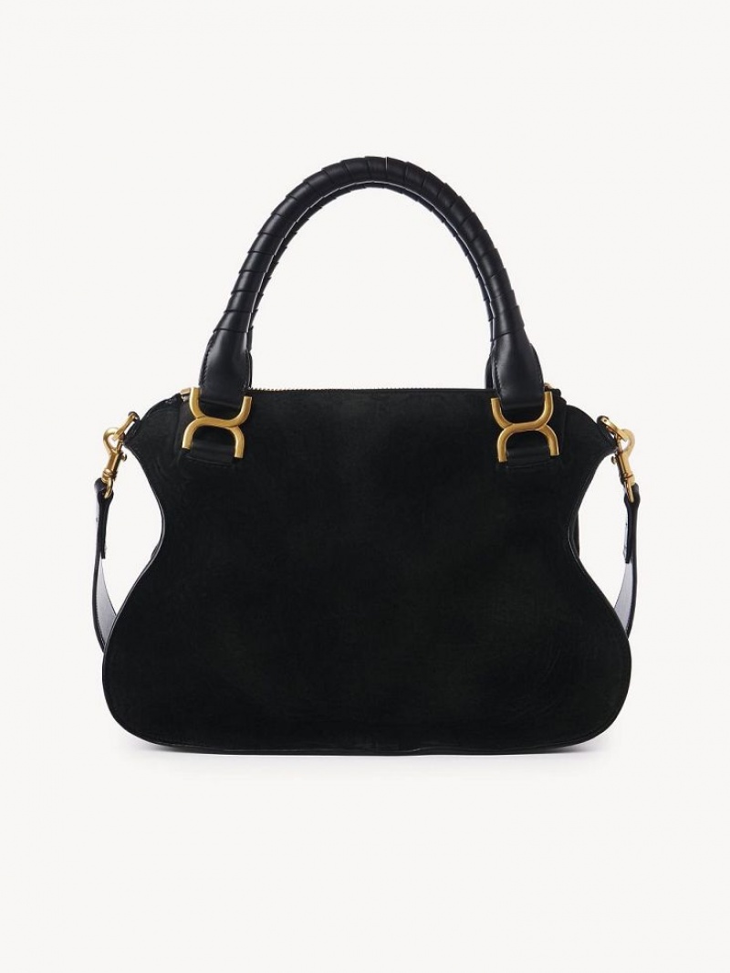 Bolsa De Hombro Chloe Marcie Double Carry Negras | CHE-SR13438