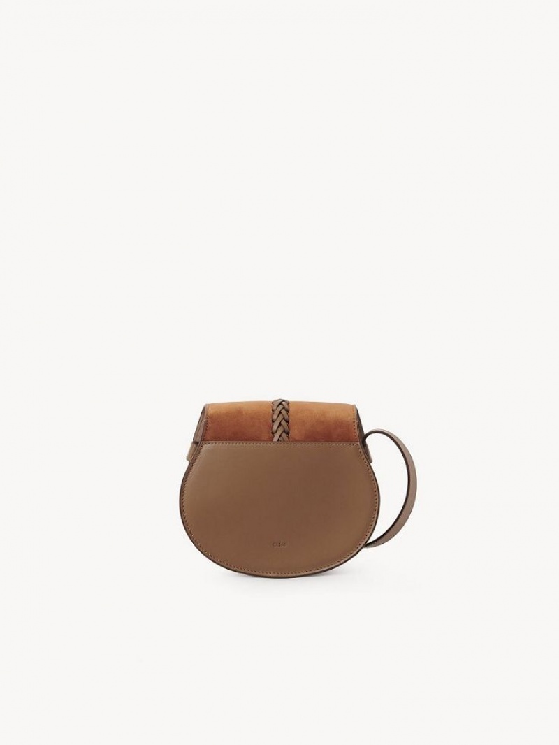 Bolsa De Hombro Chloe Marcie Small Saddle Marrones | CHE-SR13414