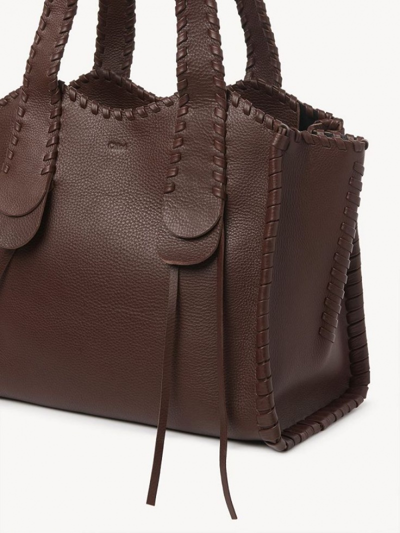 Bolsa De Hombro Chloe Medium Mony Chocolate | CHE-SR13435