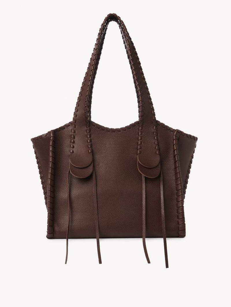 Bolsa De Hombro Chloe Medium Mony Chocolate | CHE-SR13435