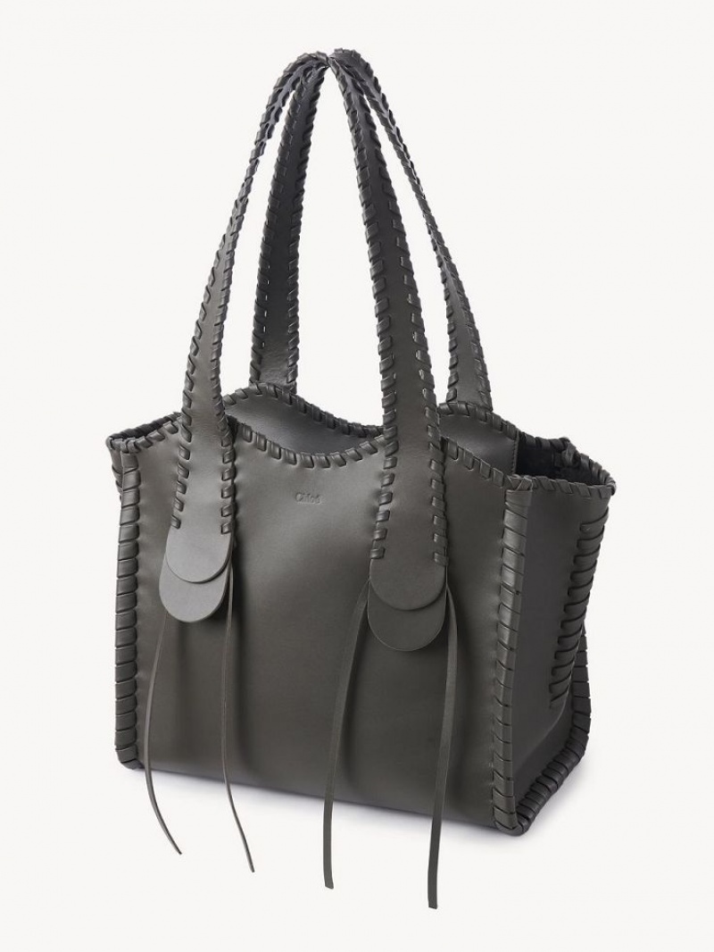 Bolsa De Hombro Chloe Medium Mony Gris | CHE-SR13436