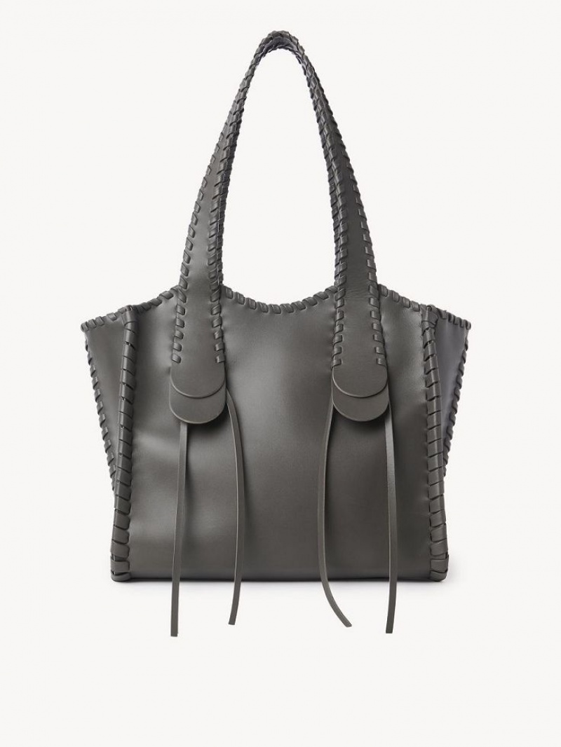 Bolsa De Hombro Chloe Medium Mony Gris | CHE-SR13436