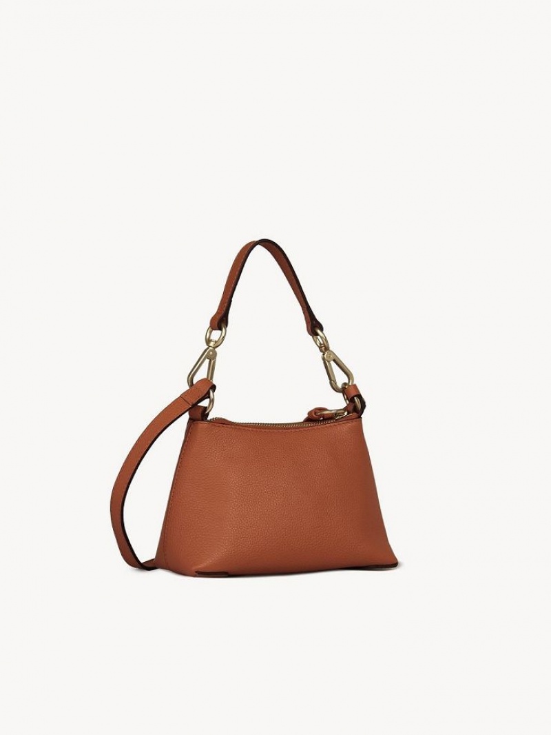 Bolsa De Hombro Chloe Mini Joan Marrones | CHE-SR14663