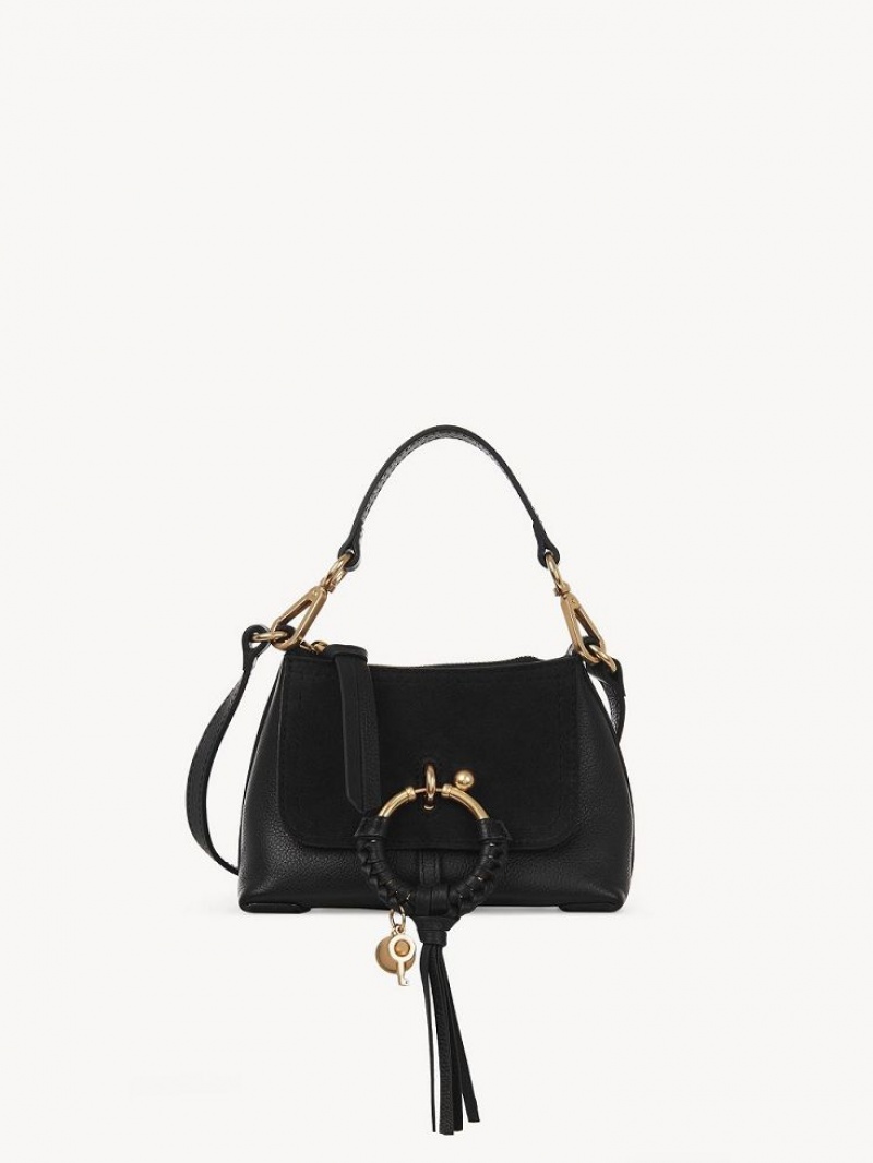 Bolsa De Hombro Chloe Mini Joan Negras | CHE-SR14688