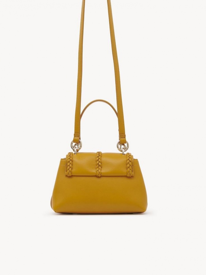 Bolsa De Hombro Chloe Penelope Mini Soft Amarillo | CHE-SR13450