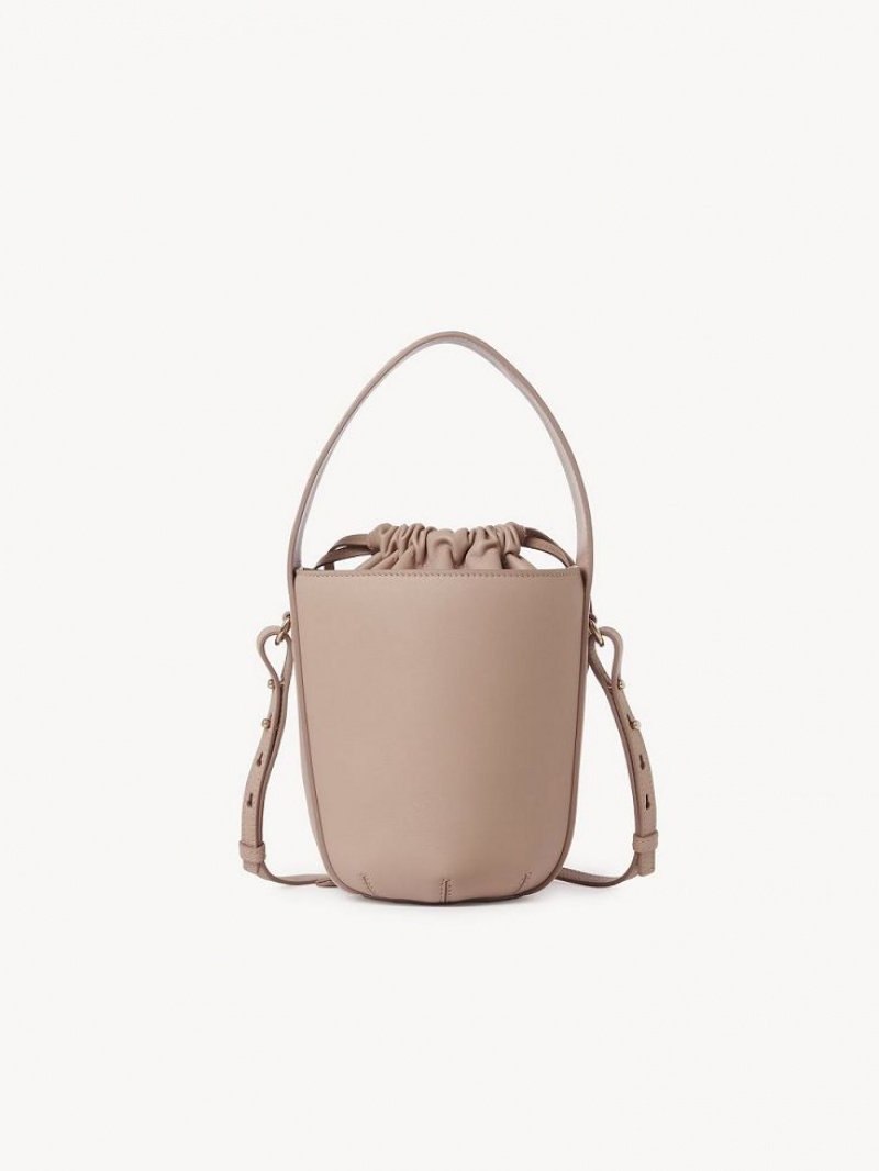 Bolsa De Hombro Chloe Sense Bucket Beige | CHE-SR13419