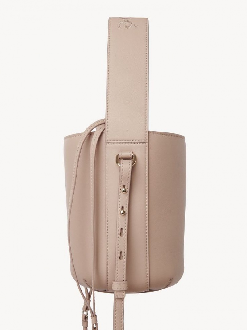 Bolsa De Hombro Chloe Sense Bucket Beige | CHE-SR13419