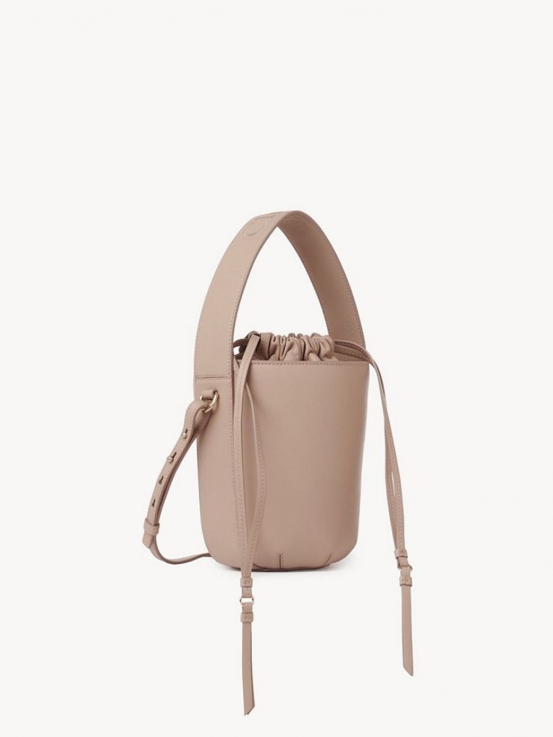 Bolsa De Hombro Chloe Sense Bucket Beige | CHE-SR13419