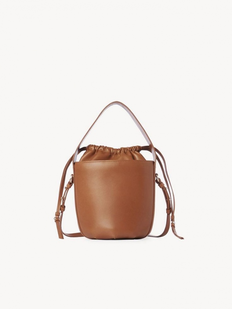 Bolsa De Hombro Chloe Sense Bucket Marrones | CHE-SR13417