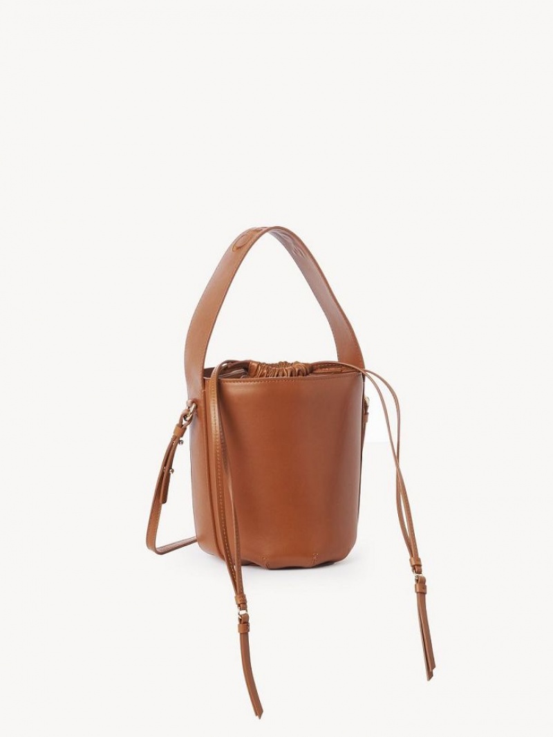 Bolsa De Hombro Chloe Sense Bucket Marrones | CHE-SR13417