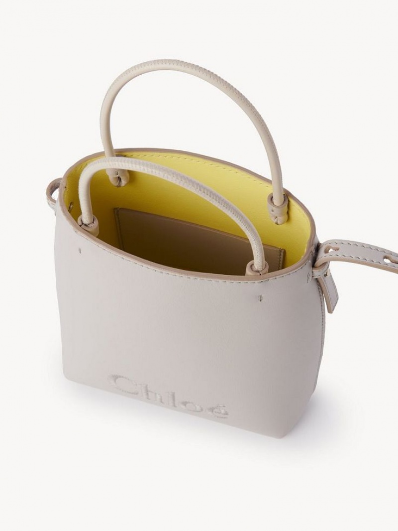 Bolsa De Hombro Chloe Sense Micro Gris | CHE-SR13405