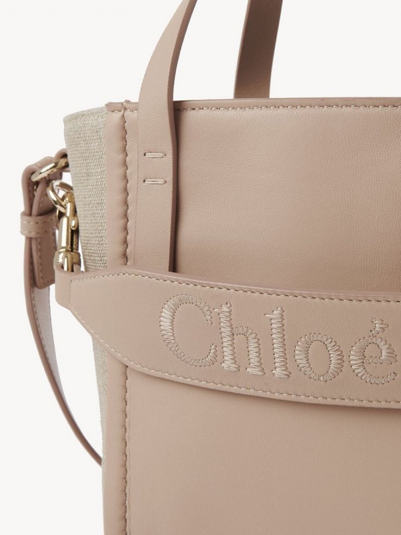 Bolsa De Hombro Chloe Sense Small Beige | CHE-SR13418