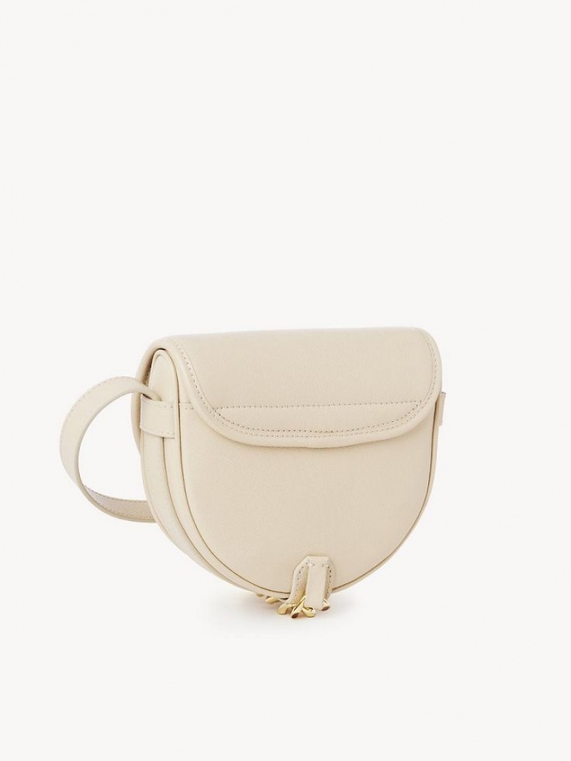 Bolsa De Hombro Chloe Small Mara Saddle Beige | CHE-SR14628