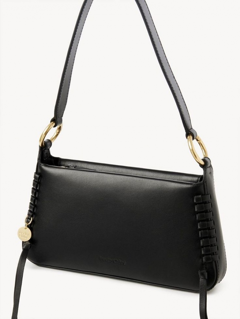 Bolsa De Hombro Chloe Tilda Uette Negras | CHE-SR14655