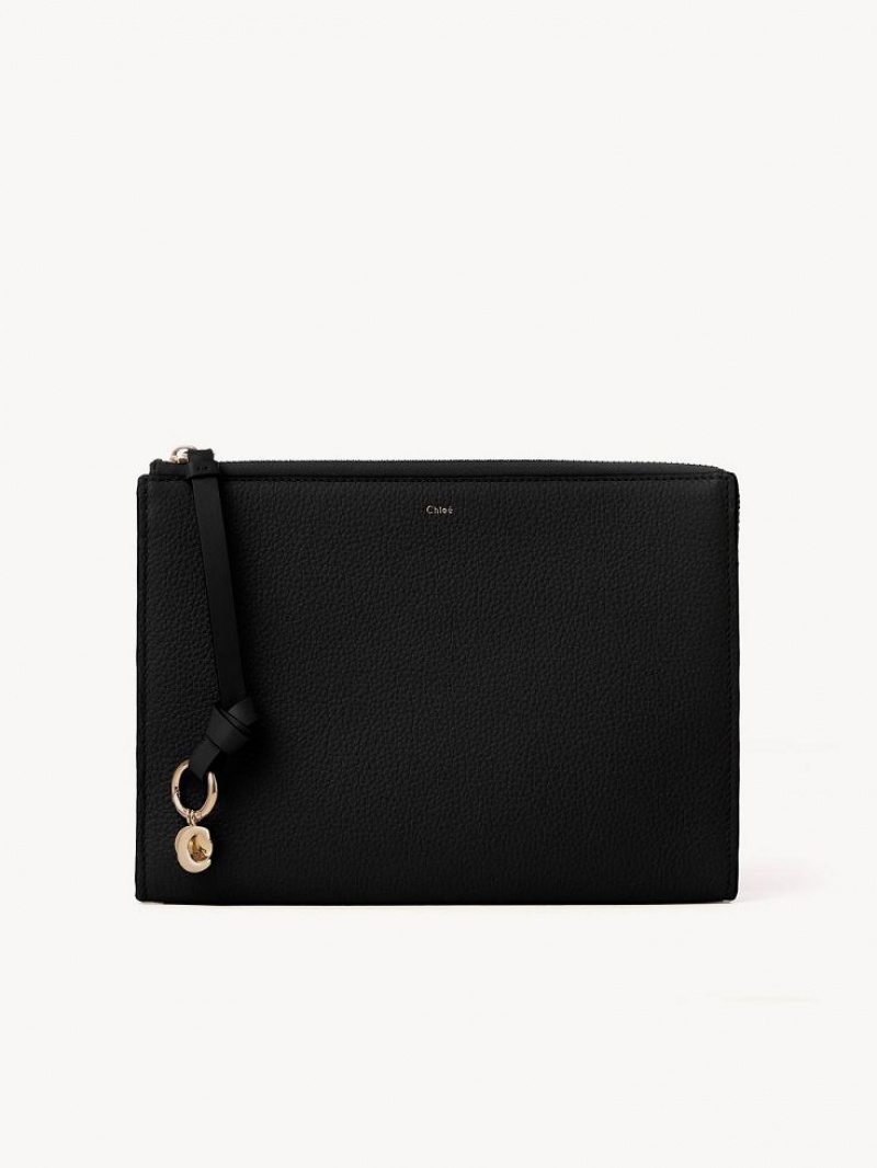 Bolso Pequeño Chloe Alphabet Negras | CHE-SR14324