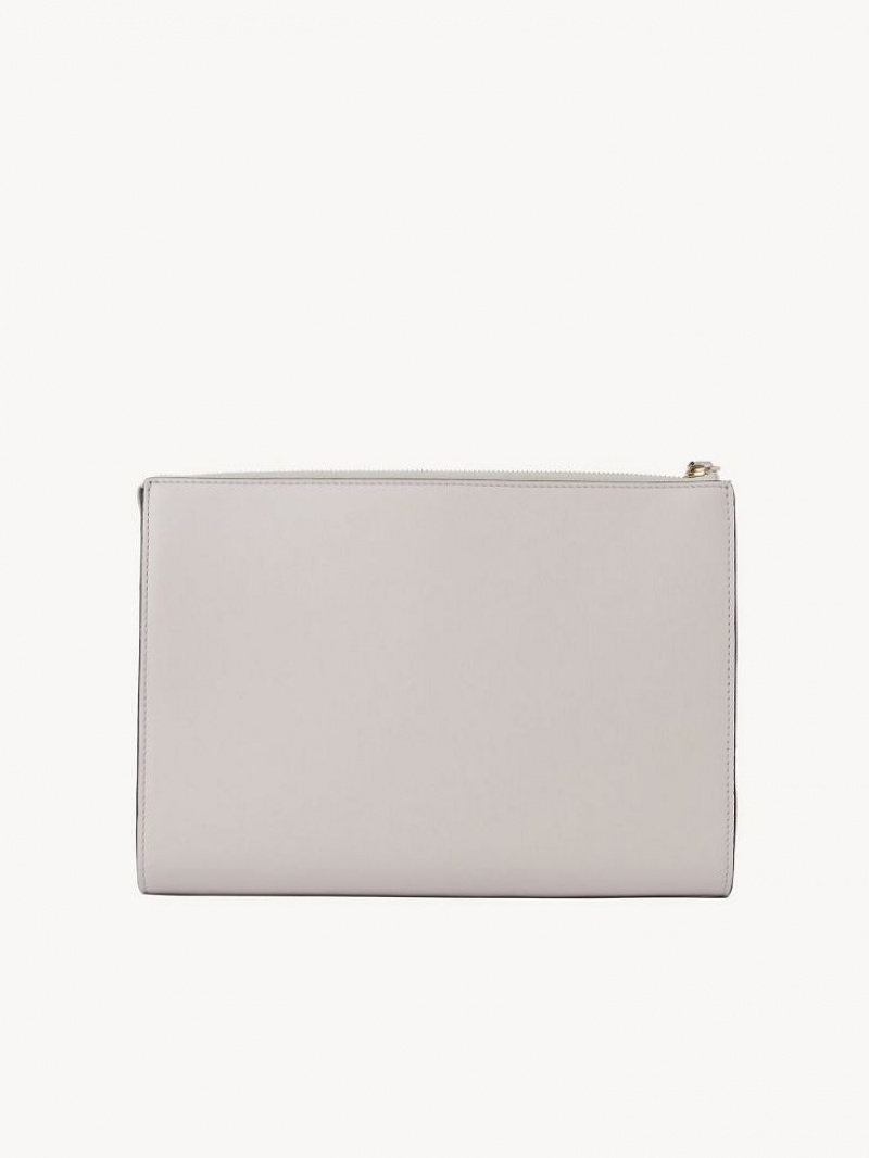 Bolso Pequeño Chloe Sense Zippered Plateadas | CHE-SR14323