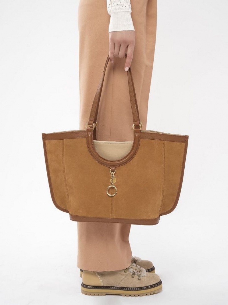 Bolso Tote Chloe Mara Marrones | CHE-SR14704