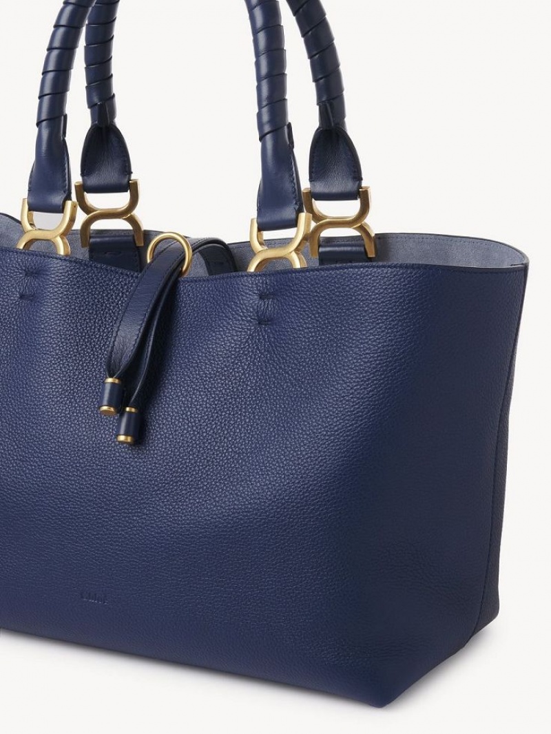 Bolso Tote Chloe Marcie Small Azules | CHE-SR13334