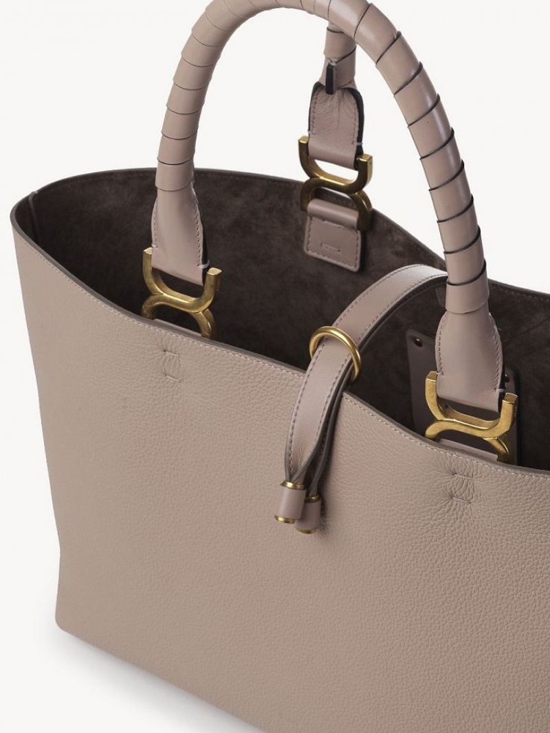 Bolso Tote Chloe Marcie Small Beige | CHE-SR13388