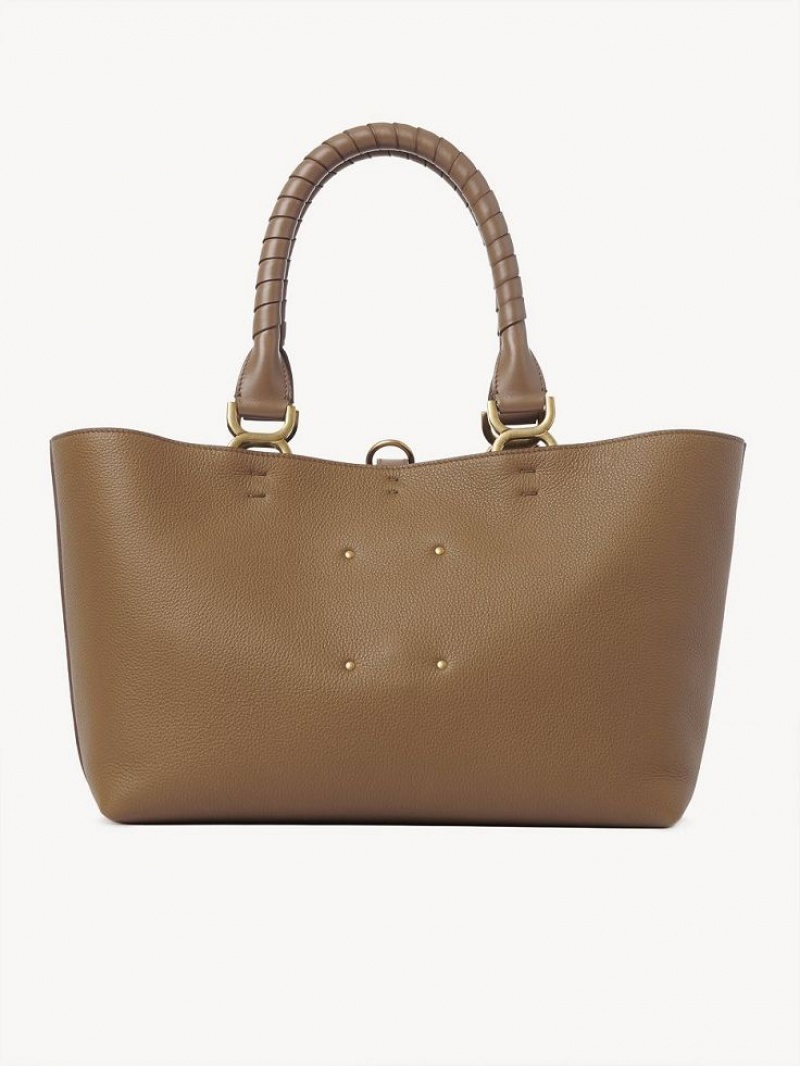 Bolso Tote Chloe Marcie Small Beige | CHE-SR13335