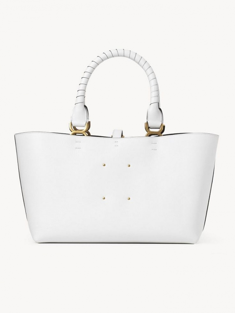 Bolso Tote Chloe Marcie Small Blancas | CHE-SR13302