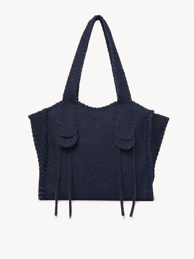 Bolso Tote Chloe Medium Mony Azules | CHE-SR13309