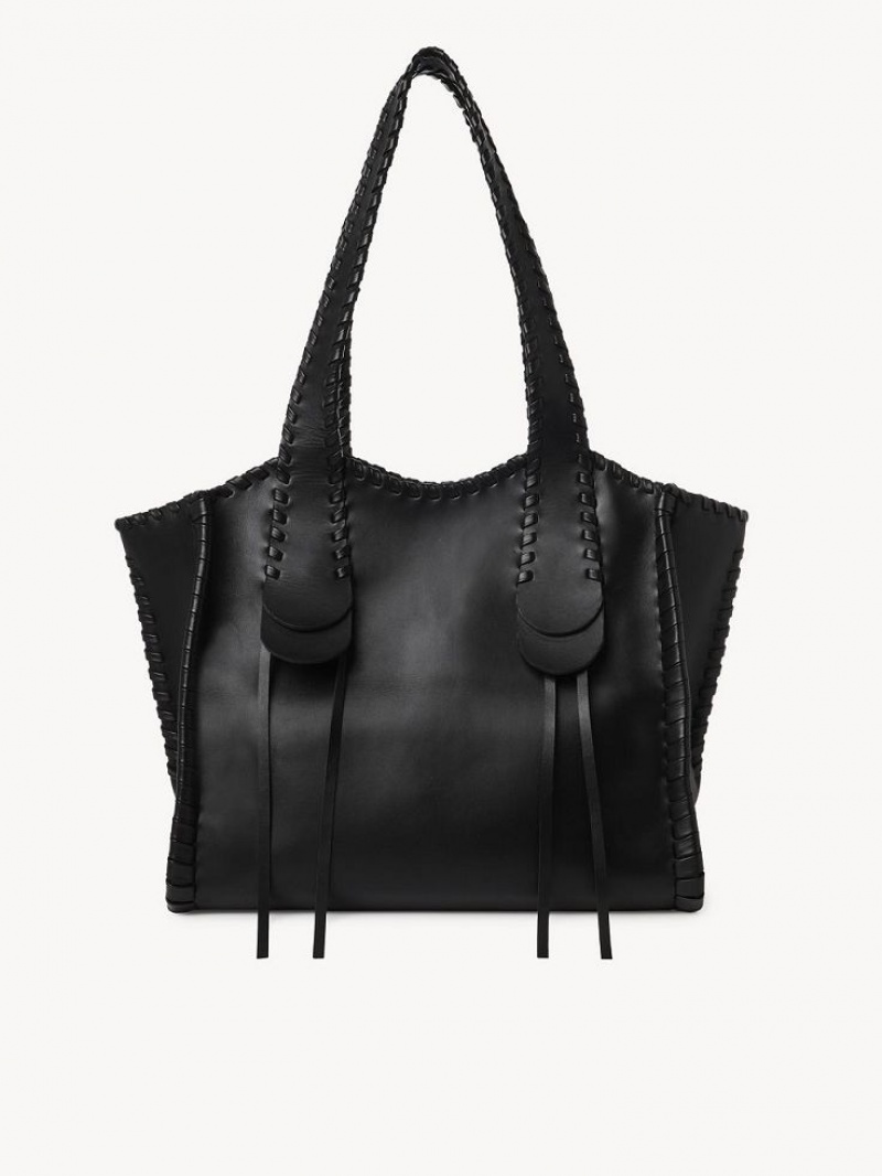 Bolso Tote Chloe Medium Mony Negras | CHE-SR13378