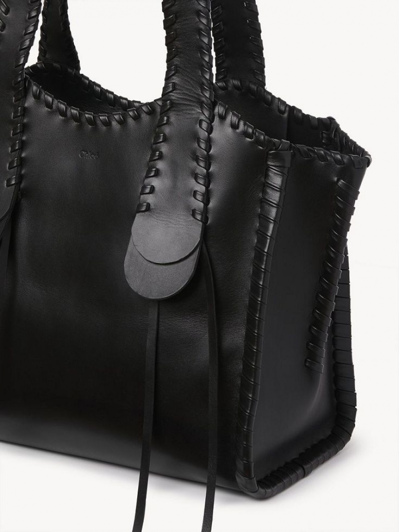 Bolso Tote Chloe Medium Mony Negras | CHE-SR13378