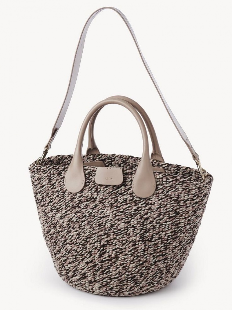 Bolso Tote Chloe Sabia Hamper Beige | CHE-SR13337