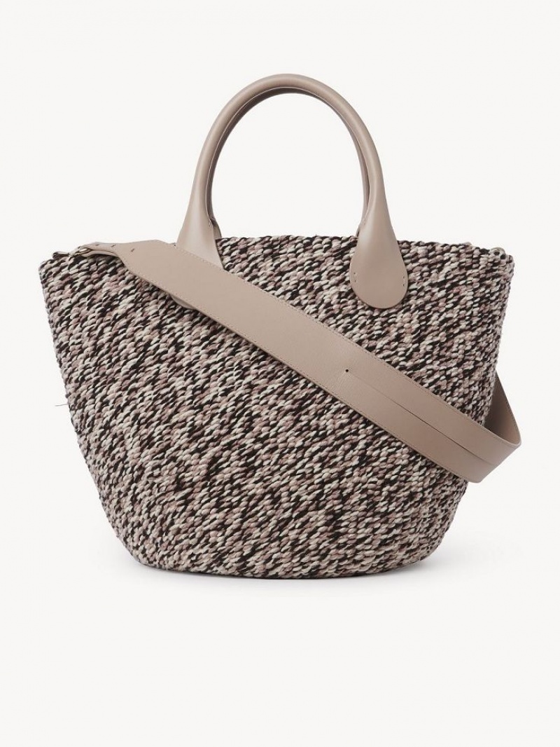 Bolso Tote Chloe Sabia Hamper Beige | CHE-SR13337