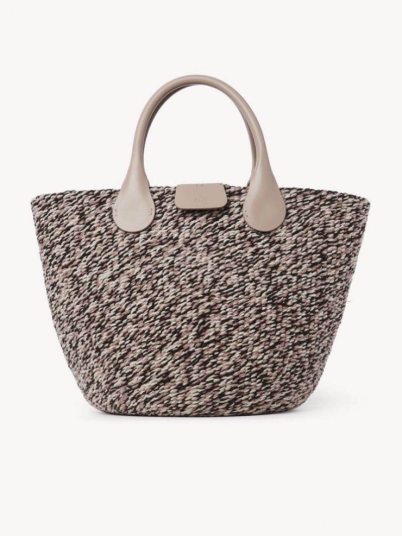 Bolso Tote Chloe Sabia Hamper Beige | CHE-SR13337