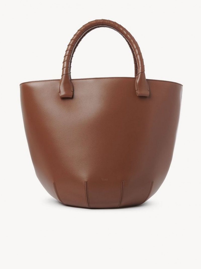 Bolso Tote Chloe Sabia Hamper Marrones | CHE-SR13370