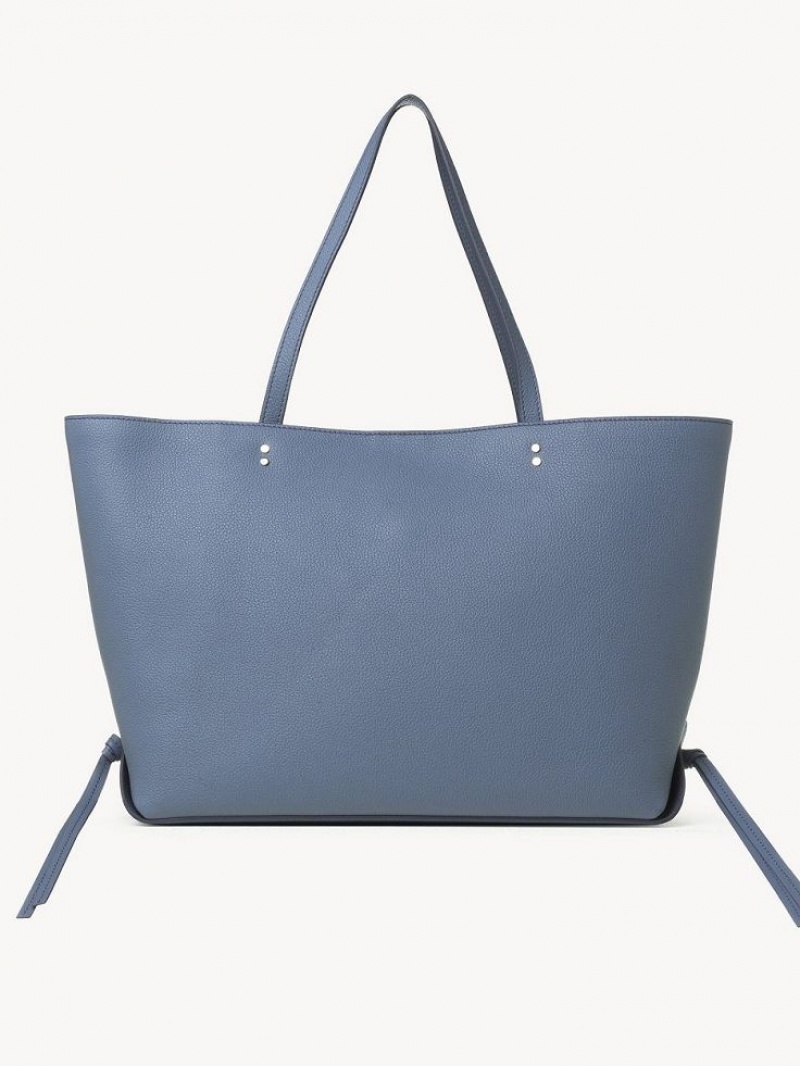 Bolso Tote Chloe Sense Medium East-west Azules Oscuro | CHE-SR13329