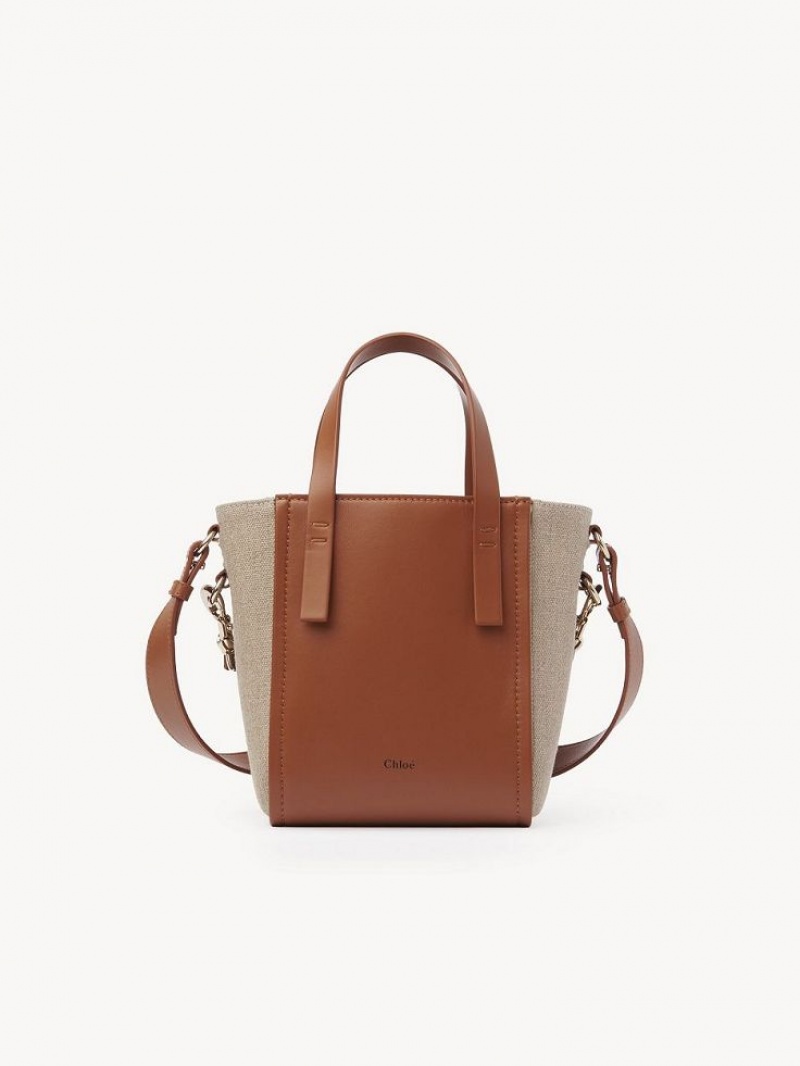 Bolso Tote Chloe Sense Small Marrones | CHE-SR13285