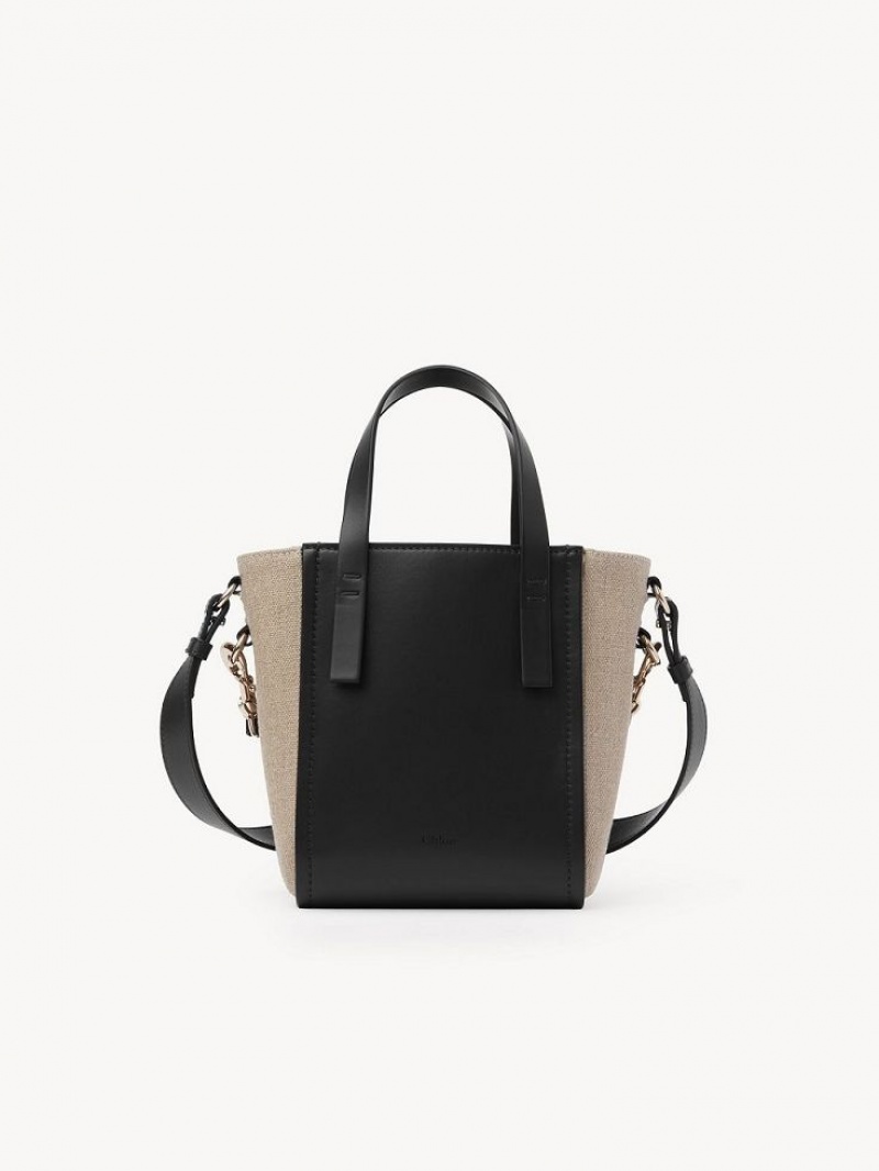 Bolso Tote Chloe Sense Small Negras | CHE-SR13286