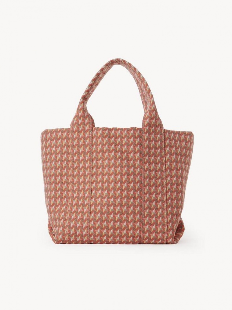 Bolso Tote Chloe Small Laetizia Naranjas | CHE-SR14702